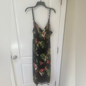 RACHEL Rachel Roy Black Floral Dress